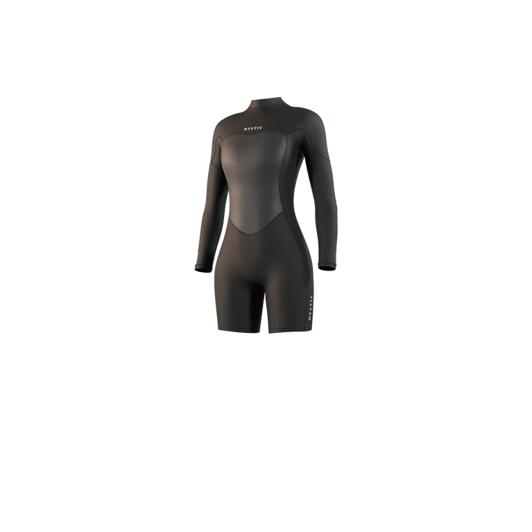 Brand Longarm Shorty 3.2mm Bzip Flatlock Mujer